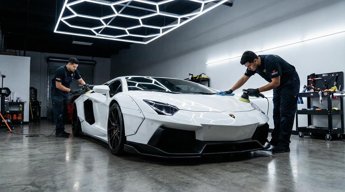 小马拉大车汽车美容视频